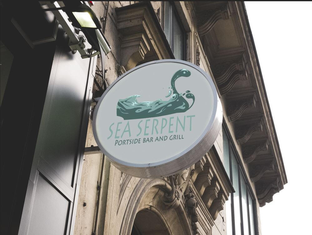 Sea Serpent Signage